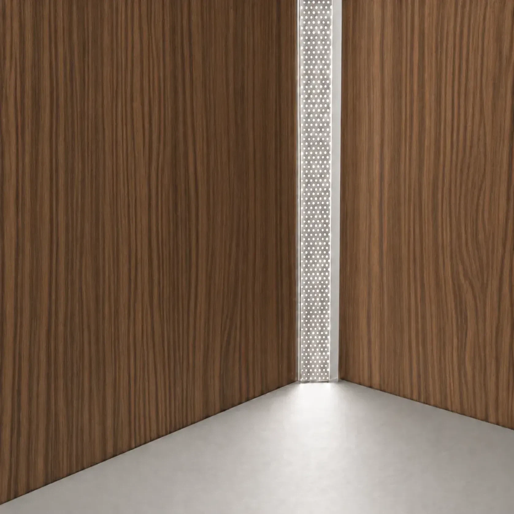 Micro-Perforated Aluminium LED Channel 45­° gallery detail image