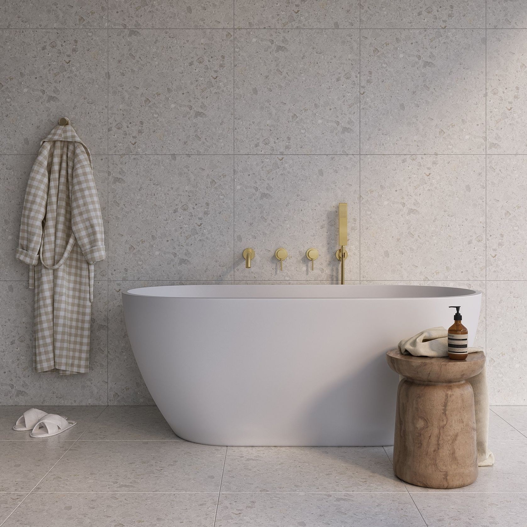 Scala Acrylic Freestanding Bath gallery detail image