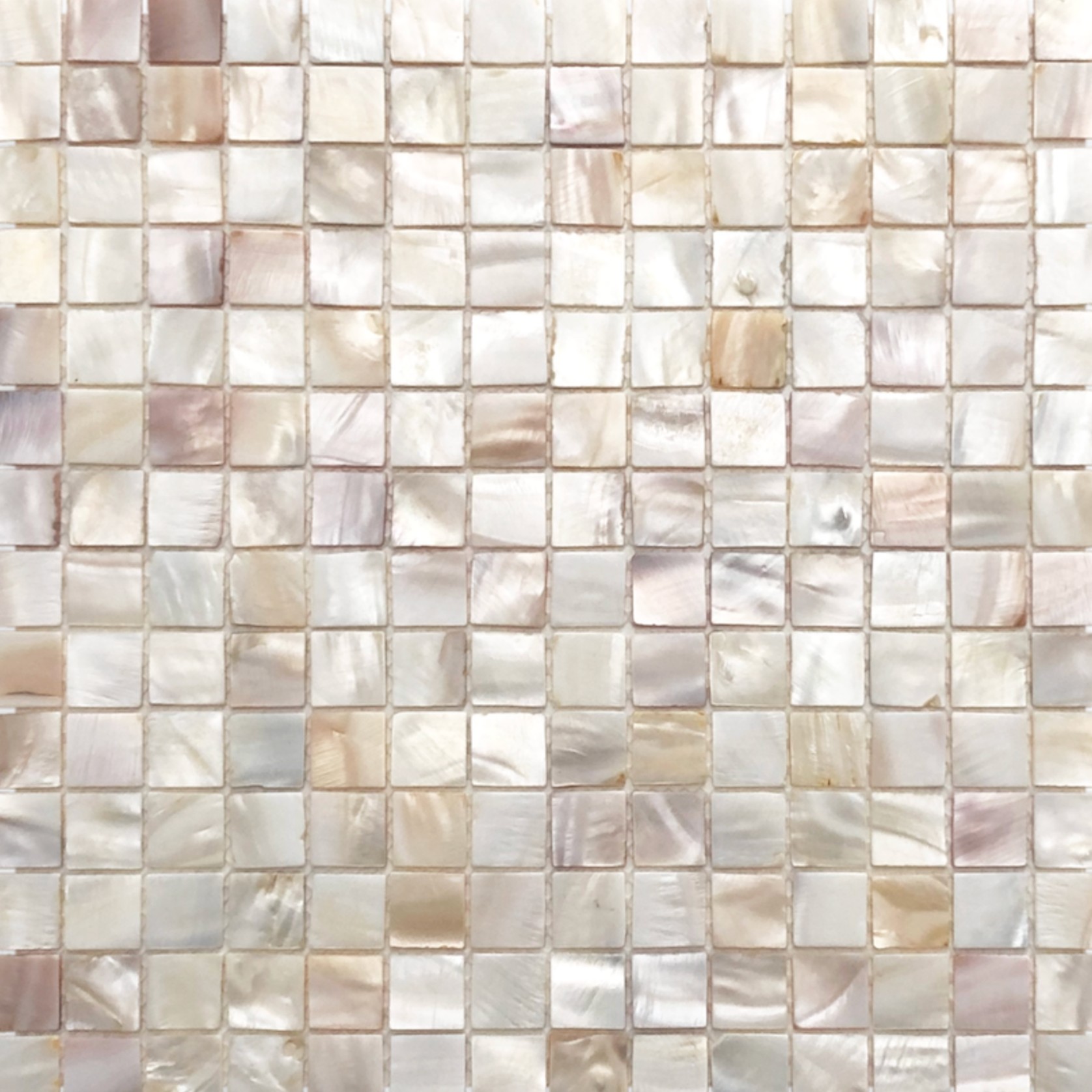 Mother Of Pearl Mosaic Blush Square gallery detail image