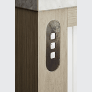 13 Carbon 3 Gang Switch Grid Faceplate gallery detail image