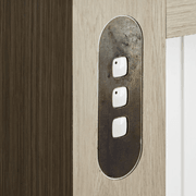 13 Carbon 5 Gang Switch Grid Faceplate gallery detail image