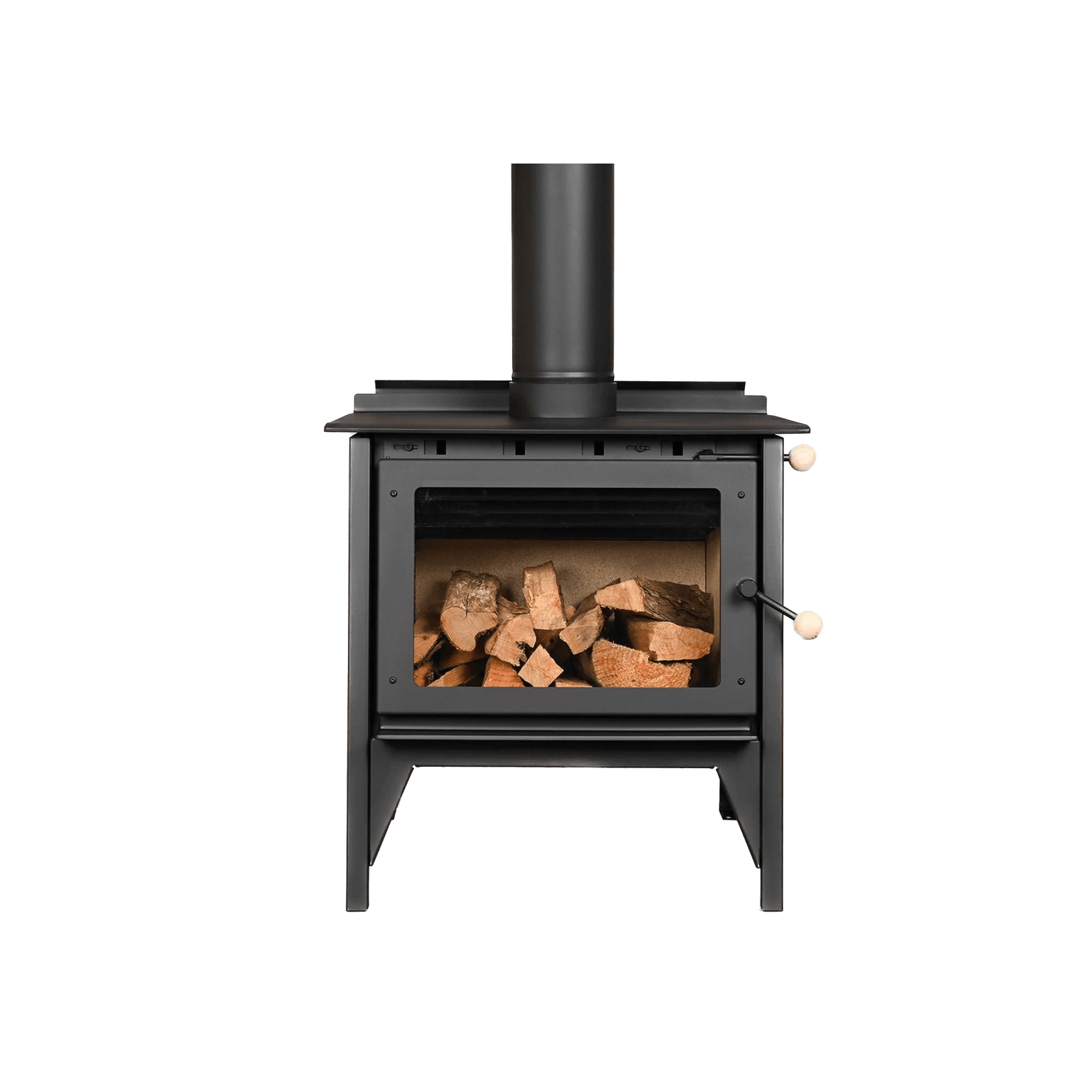 Warmington | Tasman Freestanding Woodburner with Flue gallery detail image