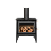 Warmington | Tasman Freestanding Woodburner with Flue gallery detail image