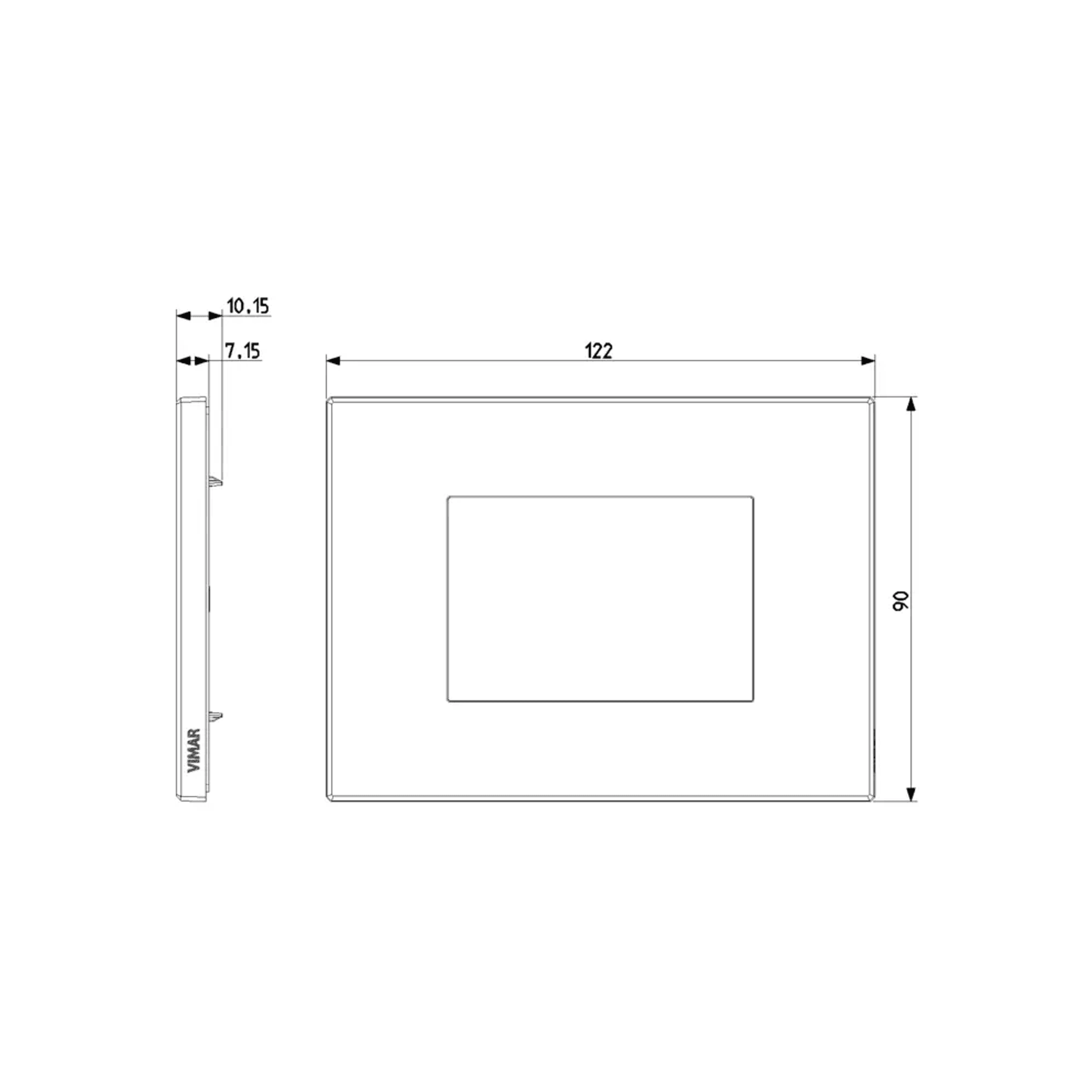 Vimar Eikon Exe Light Switches | Premium Materials gallery detail image