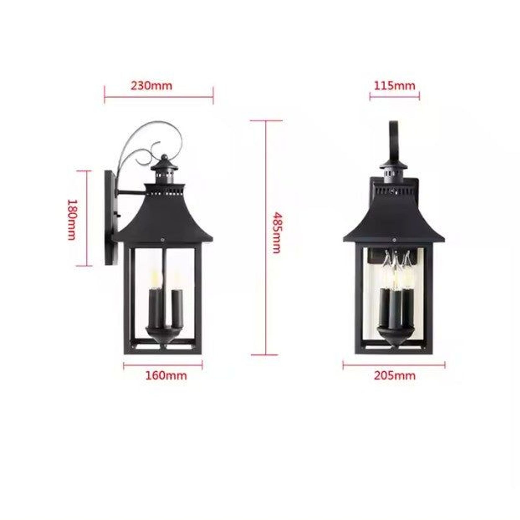 Classic Lantern Black gallery detail image