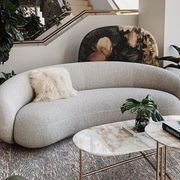 Curv Fabric Sofa gallery detail image