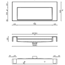 The Ramp Basin - Ramp C100 900mm gallery detail image