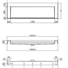 The Ramp Basin - Ramp C100 1500mm gallery detail image
