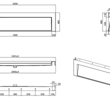 The Ramp Basin - Ramp C100 2000mm gallery detail image