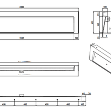 The Ramp Basin - Ramp C100 2400mm gallery detail image