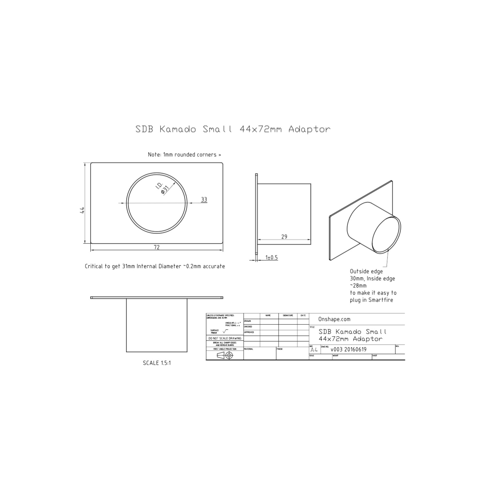 Smartfire Kamado Adaptor gallery detail image