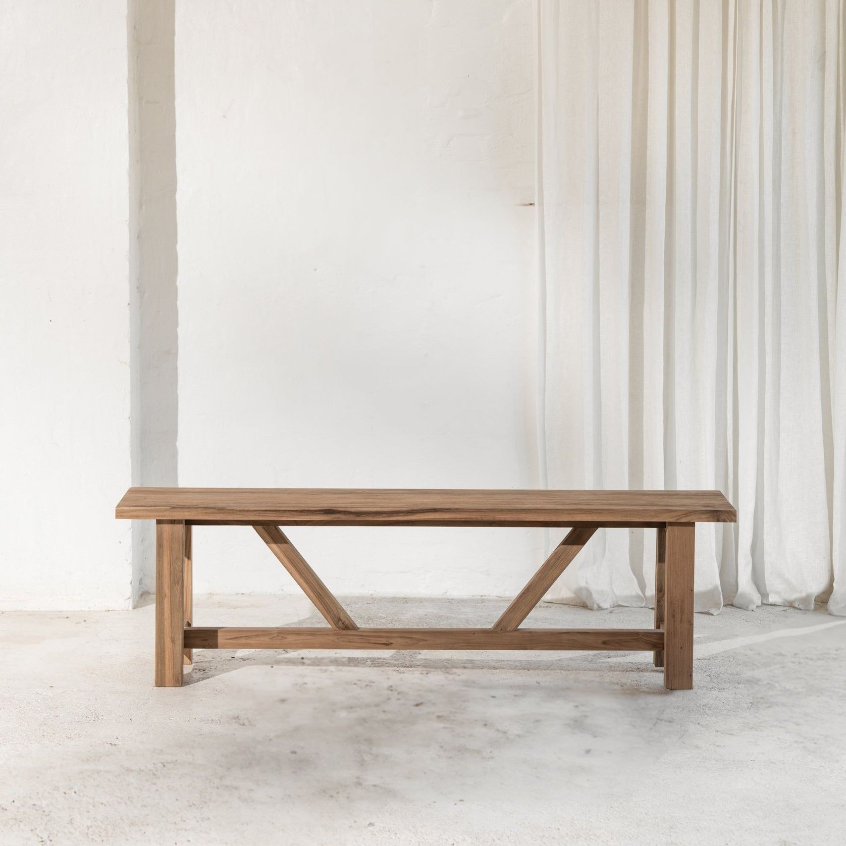 Sefer Rustic Bench Seat gallery detail image