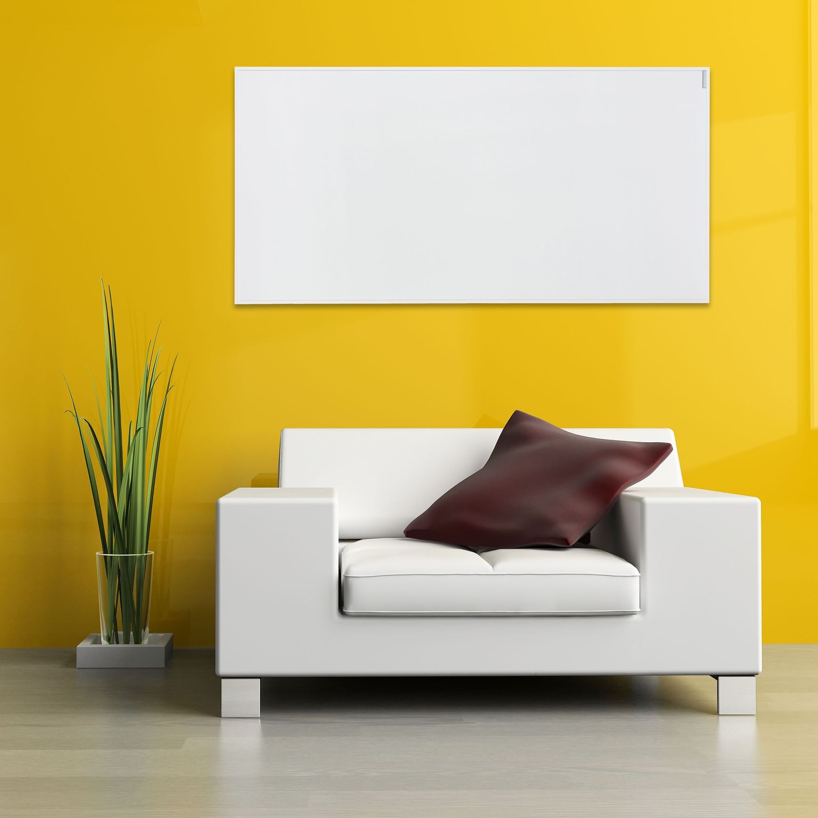 Select – White Framed Infrared Panel Heater gallery detail image