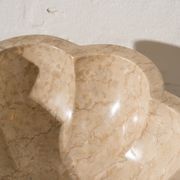 Seren Travertine Petal Basin gallery detail image