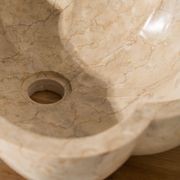 Seren Travertine Petal Basin gallery detail image