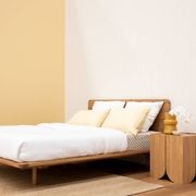 Serene King Bed - Oak gallery detail image