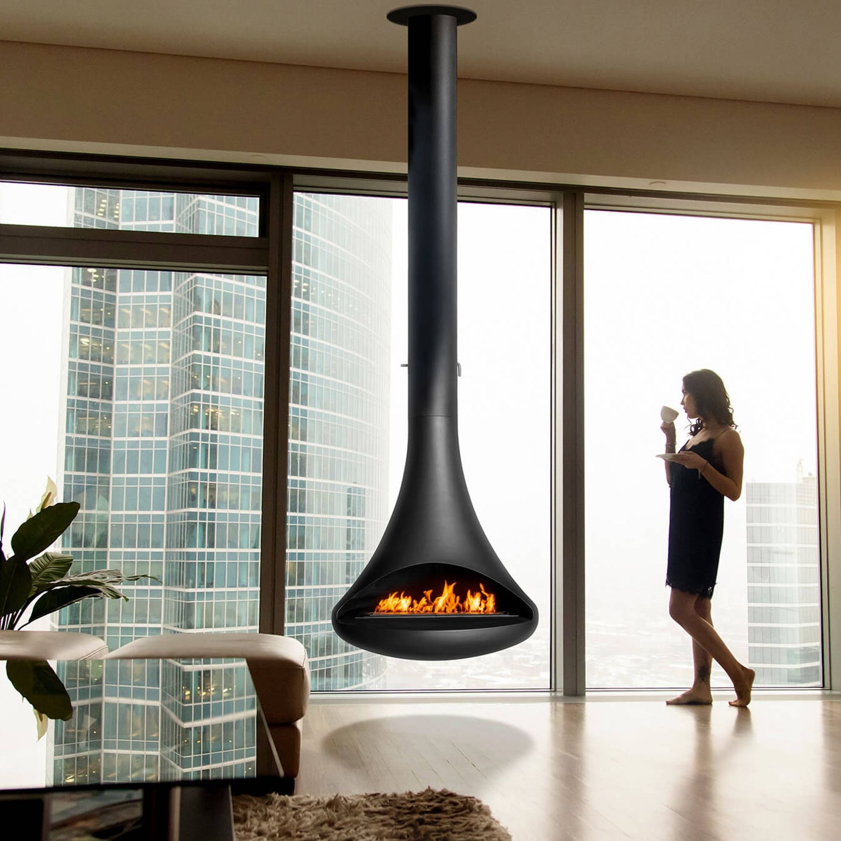 Silo Supended Fire gallery detail image