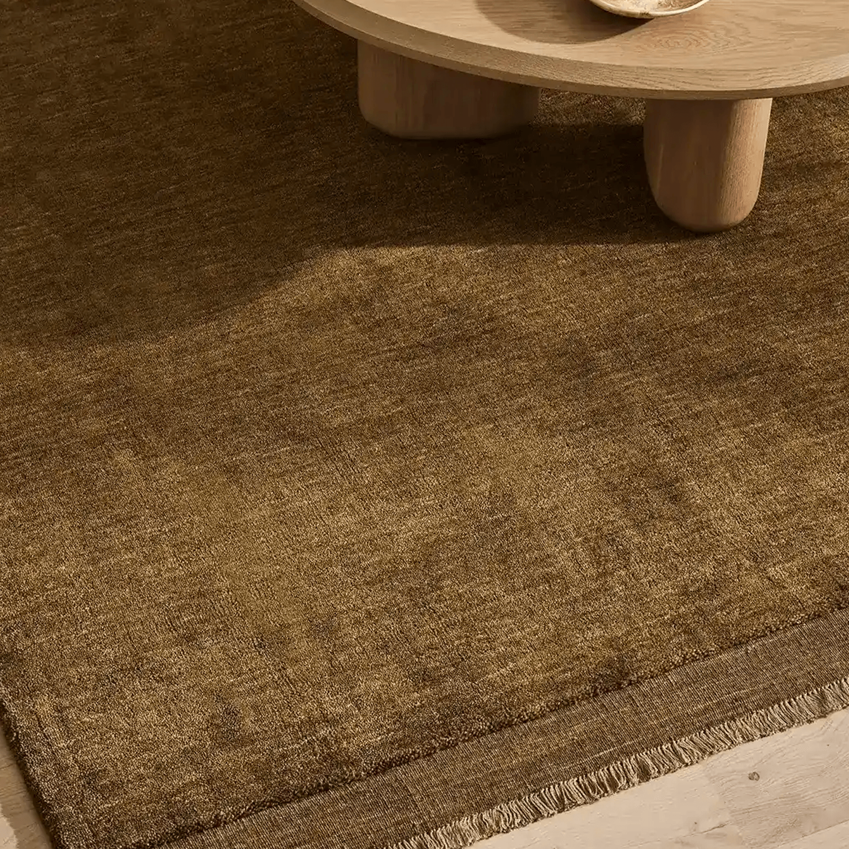 Weave Home Silvio Floor Rug - Oakmoss | NZ Wool | Two Sizes gallery detail image