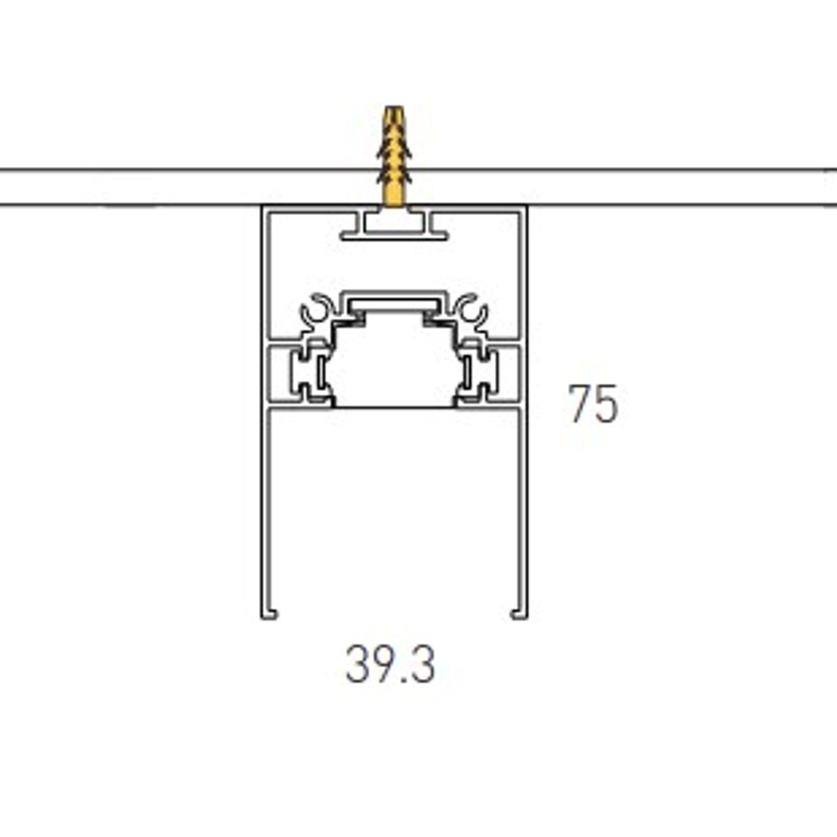 Single Circuit Surface Mounted Track gallery detail image