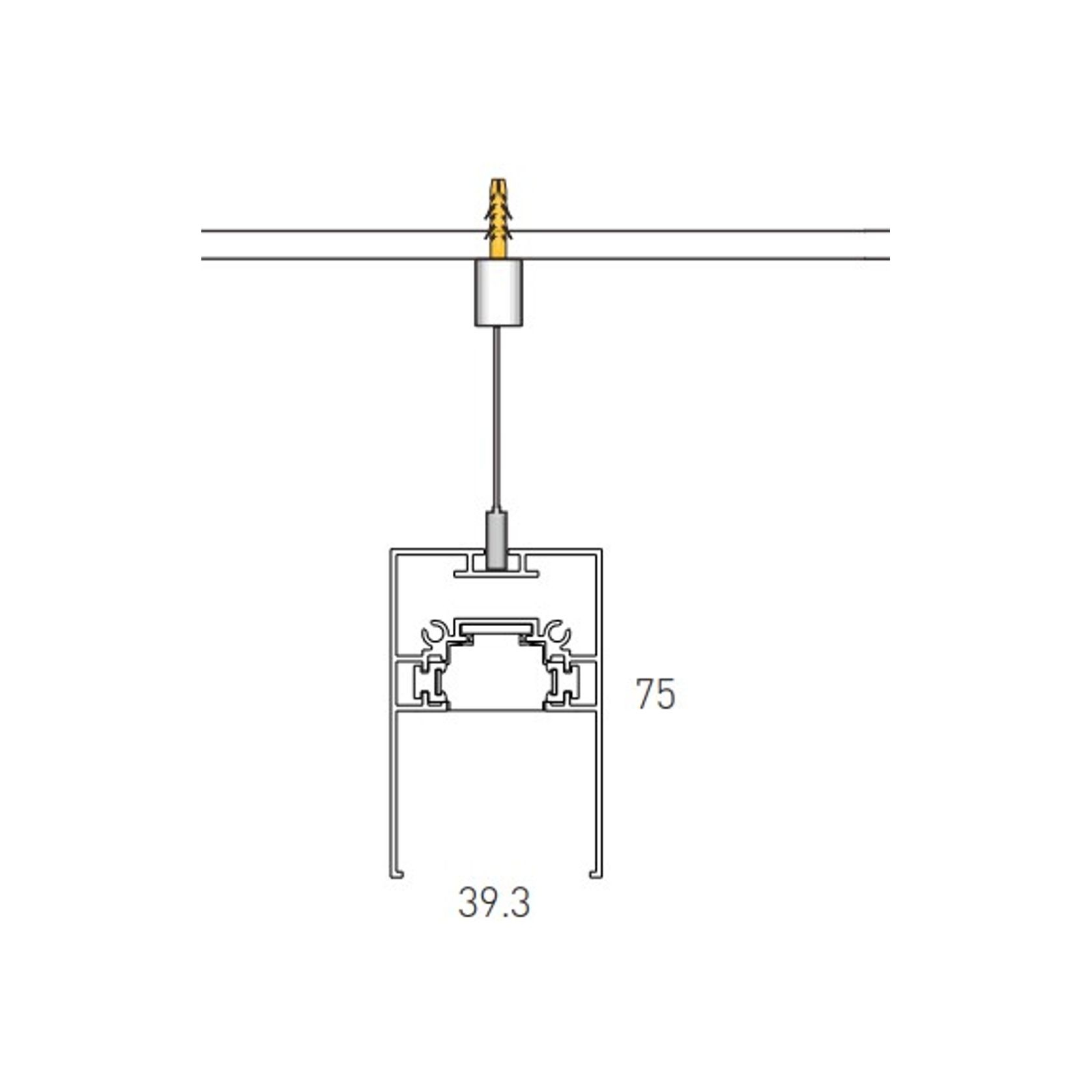 Single Circuit Suspended Track gallery detail image