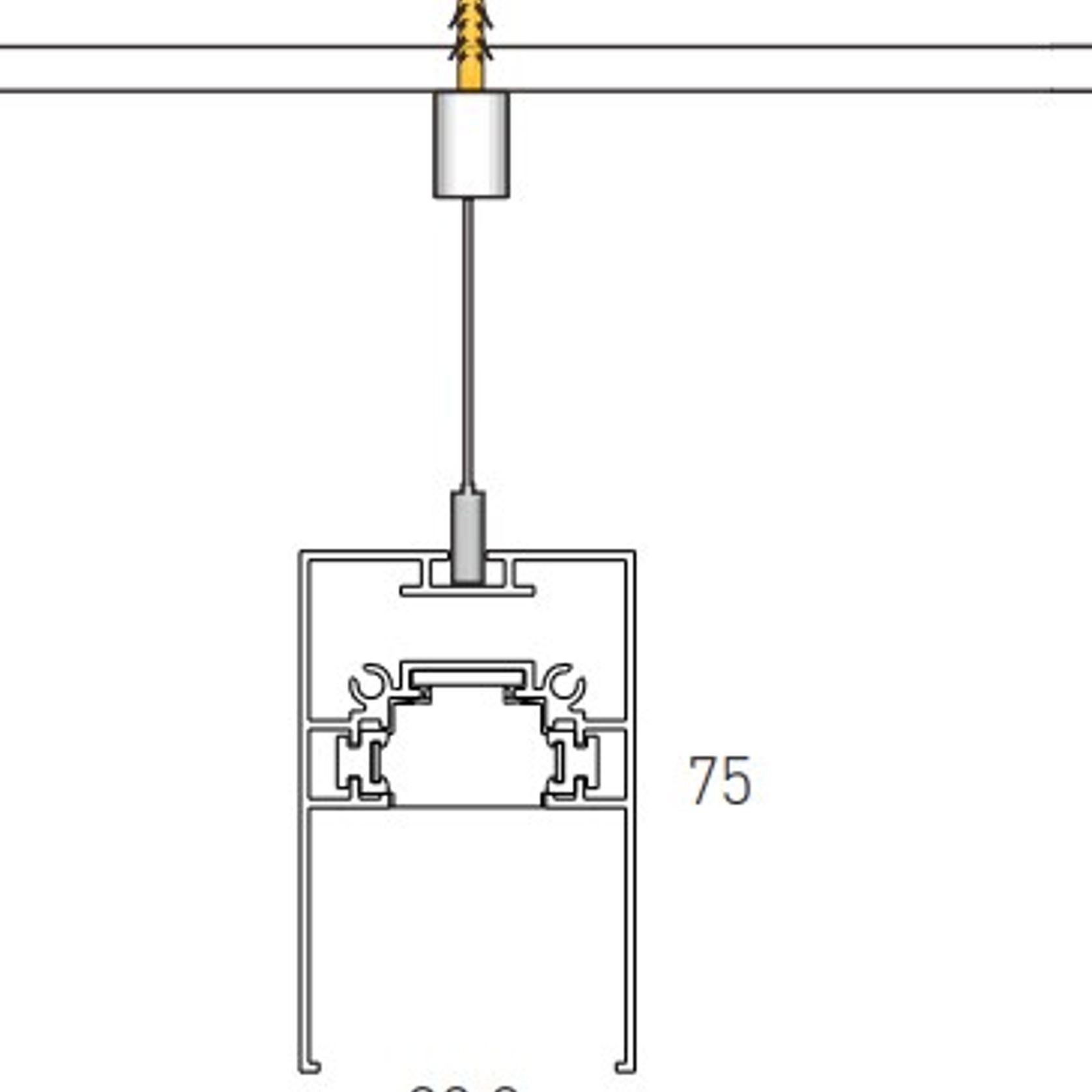 Single Circuit Suspended Track gallery detail image
