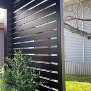 Waihi&Hahei Pergola Slatted Privacy Wall gallery detail image