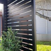 Tasman Wall Mounted Pergola Slatted Privacy Wall gallery detail image