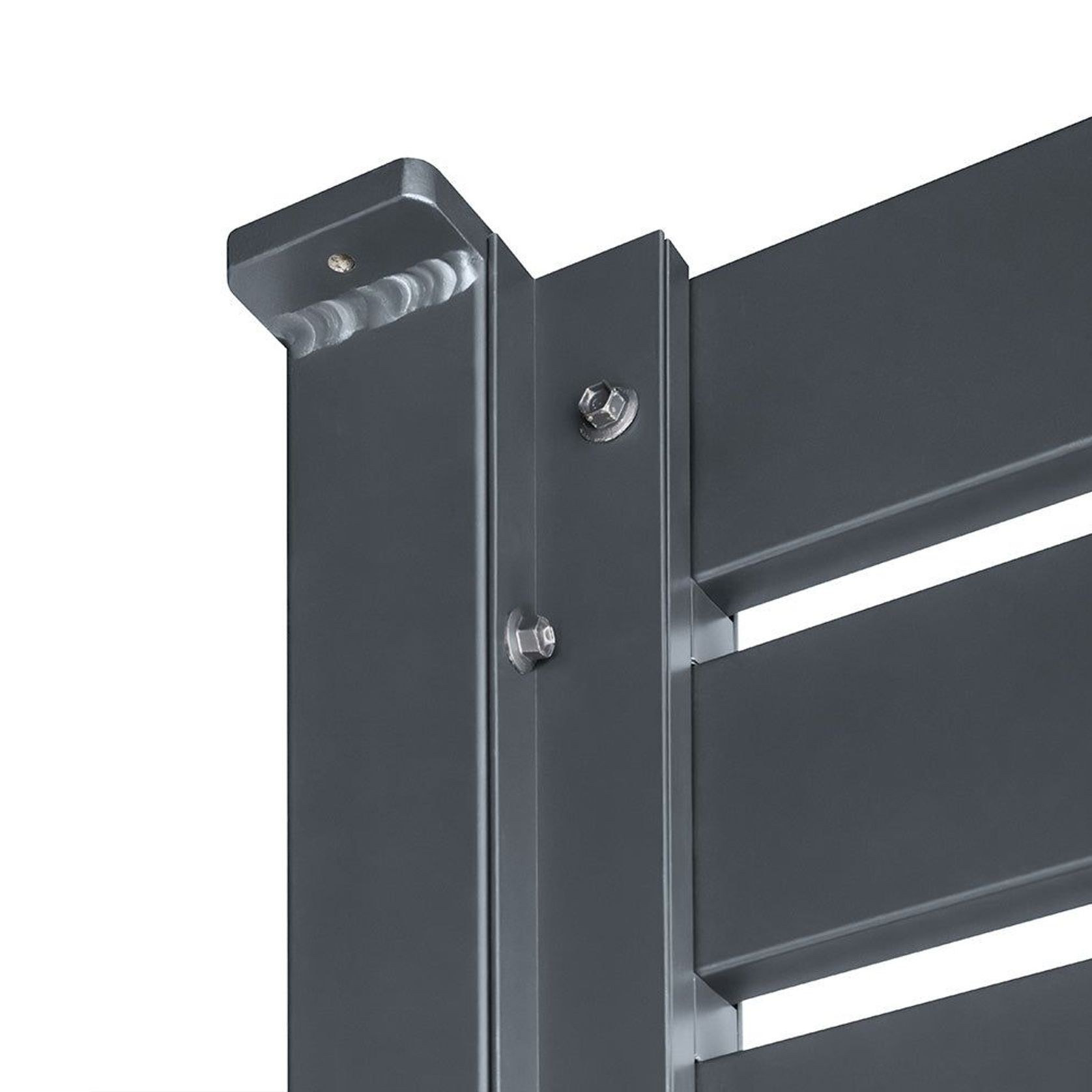 Baltic Wall Mounted Pergola Slatted Privacy Wall gallery detail image