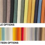 Curvar Boucle Fabric Sofa gallery detail image