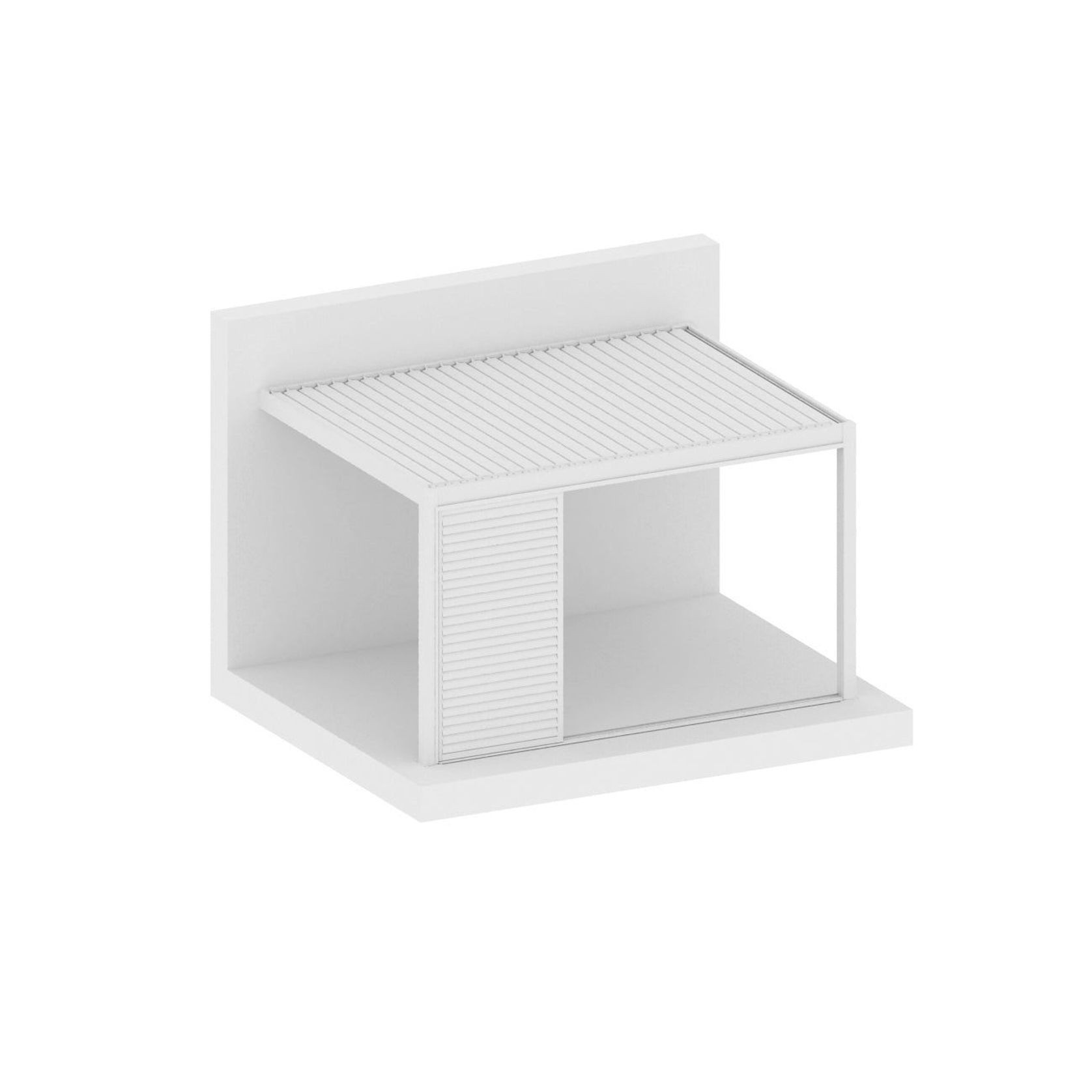 Tasman Wall Mounted Pergola Shutter Sliding Door gallery detail image