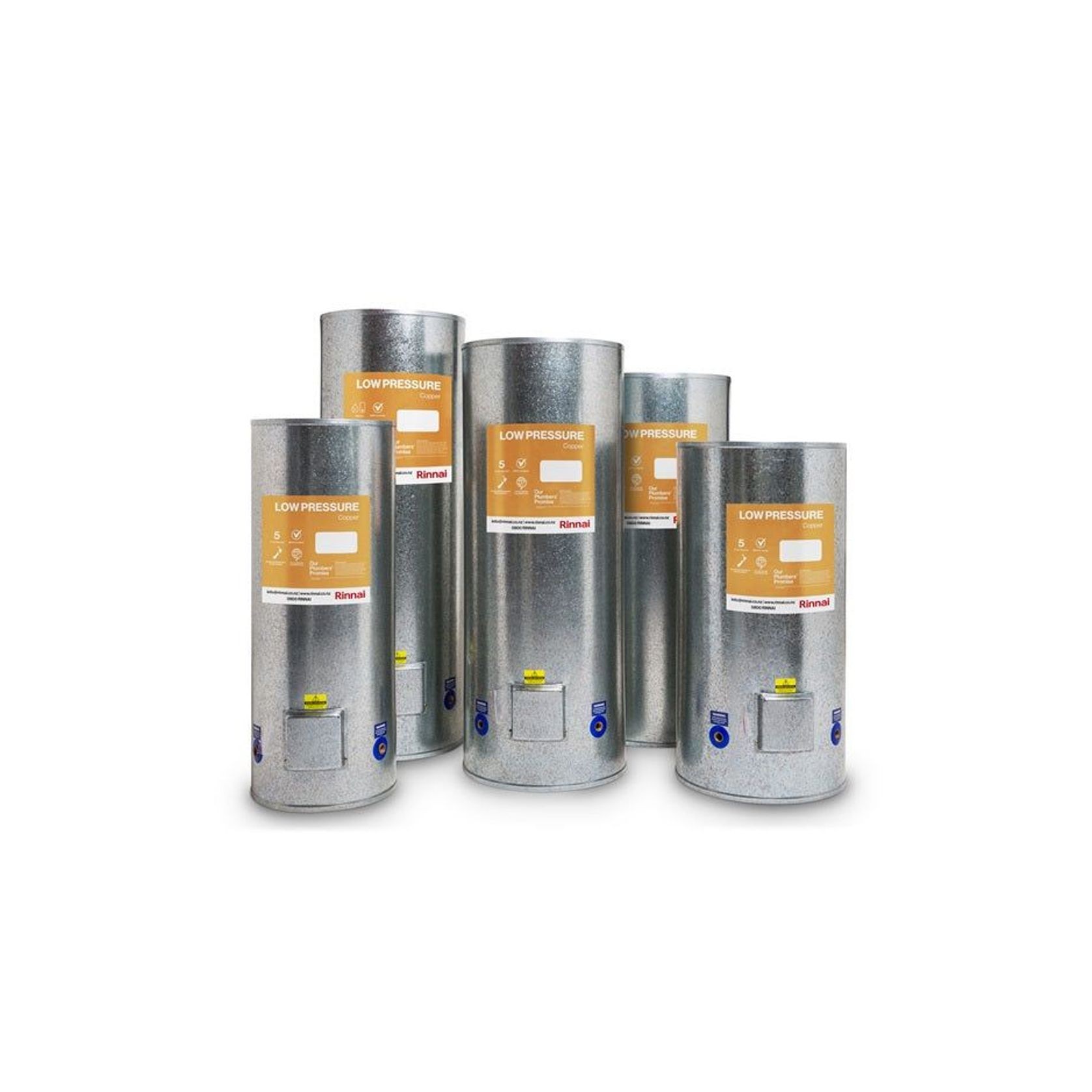 Copper Low Pressure Indoor Cylinders - Standard gallery detail image