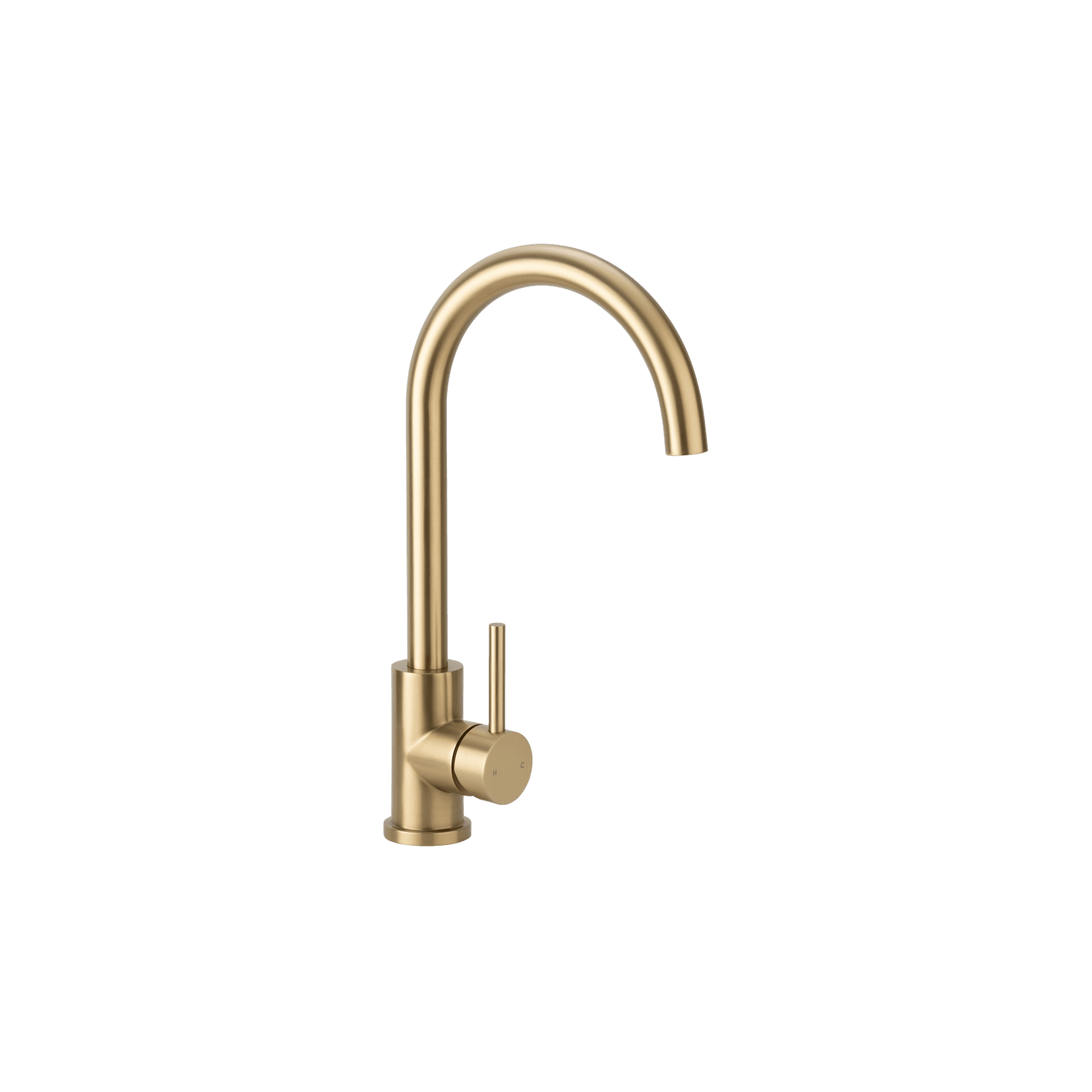 Sola Outdoor Kitchen Mixer | Brushed Brass gallery detail image