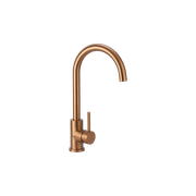 Sola Outdoor Kitchen Mixer | Brushed Copper gallery detail image