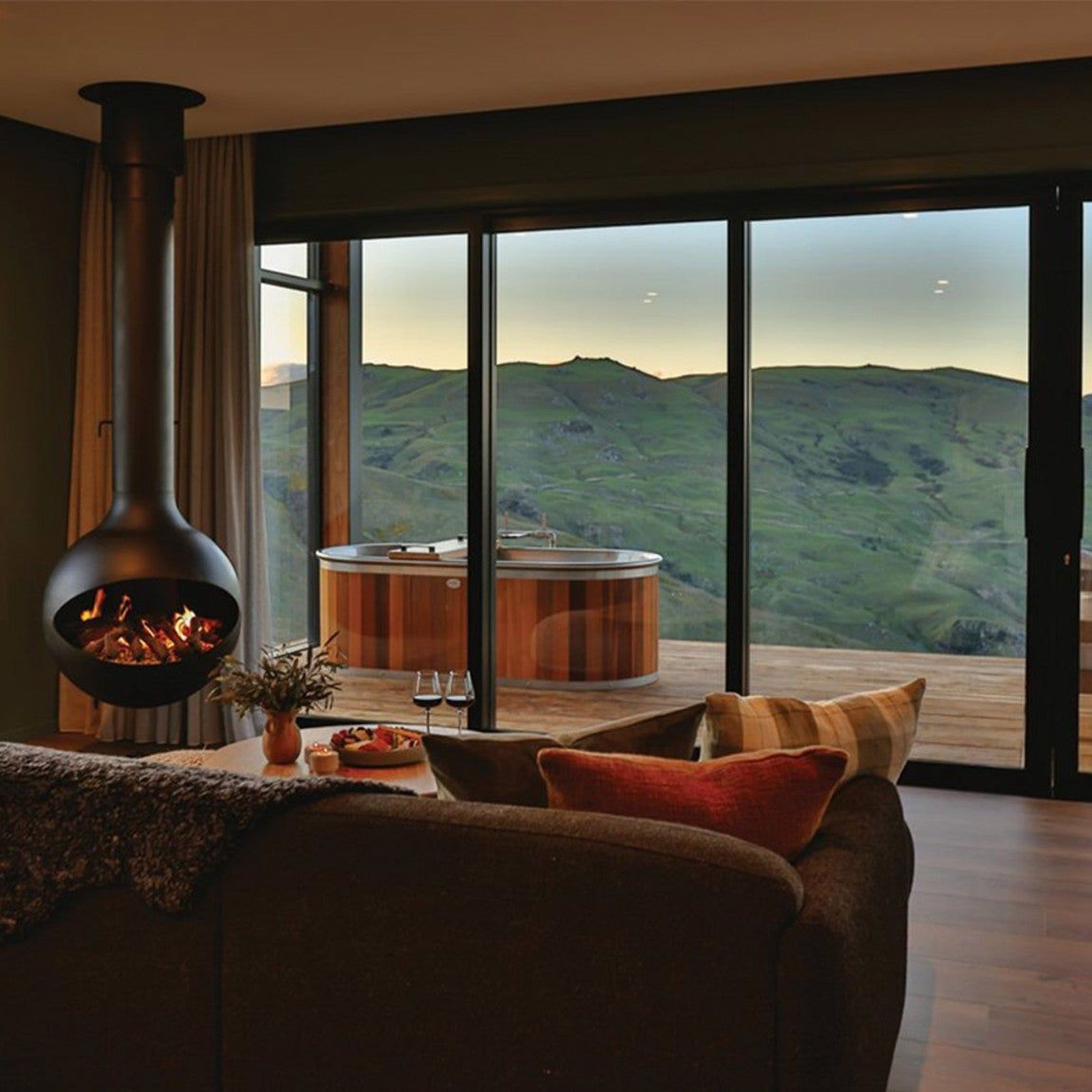 Sphere Supended Fire gallery detail image