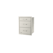 Bull Stainless Steel Triple Drawer System gallery detail image