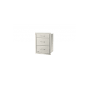 Bull Stainless Steel Triple Drawer System gallery detail image