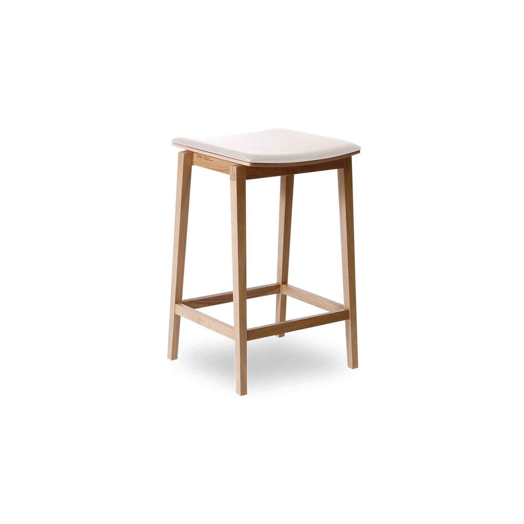 Stockholm Kitchen Stool - Natural Oak- by TON gallery detail image
