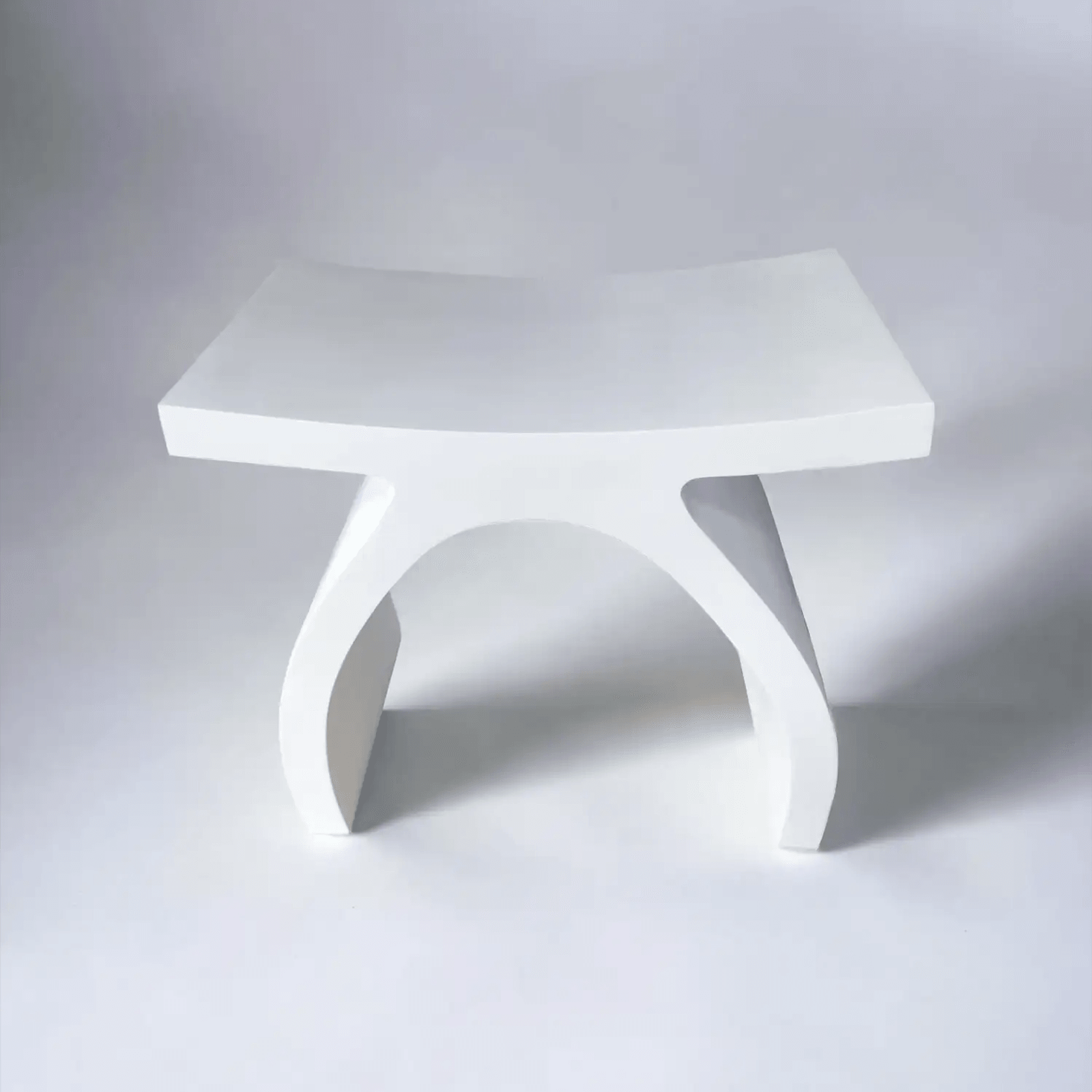Wishbone - Stone Composite Stool gallery detail image
