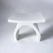 Wishbone - Stone Composite Stool gallery detail image
