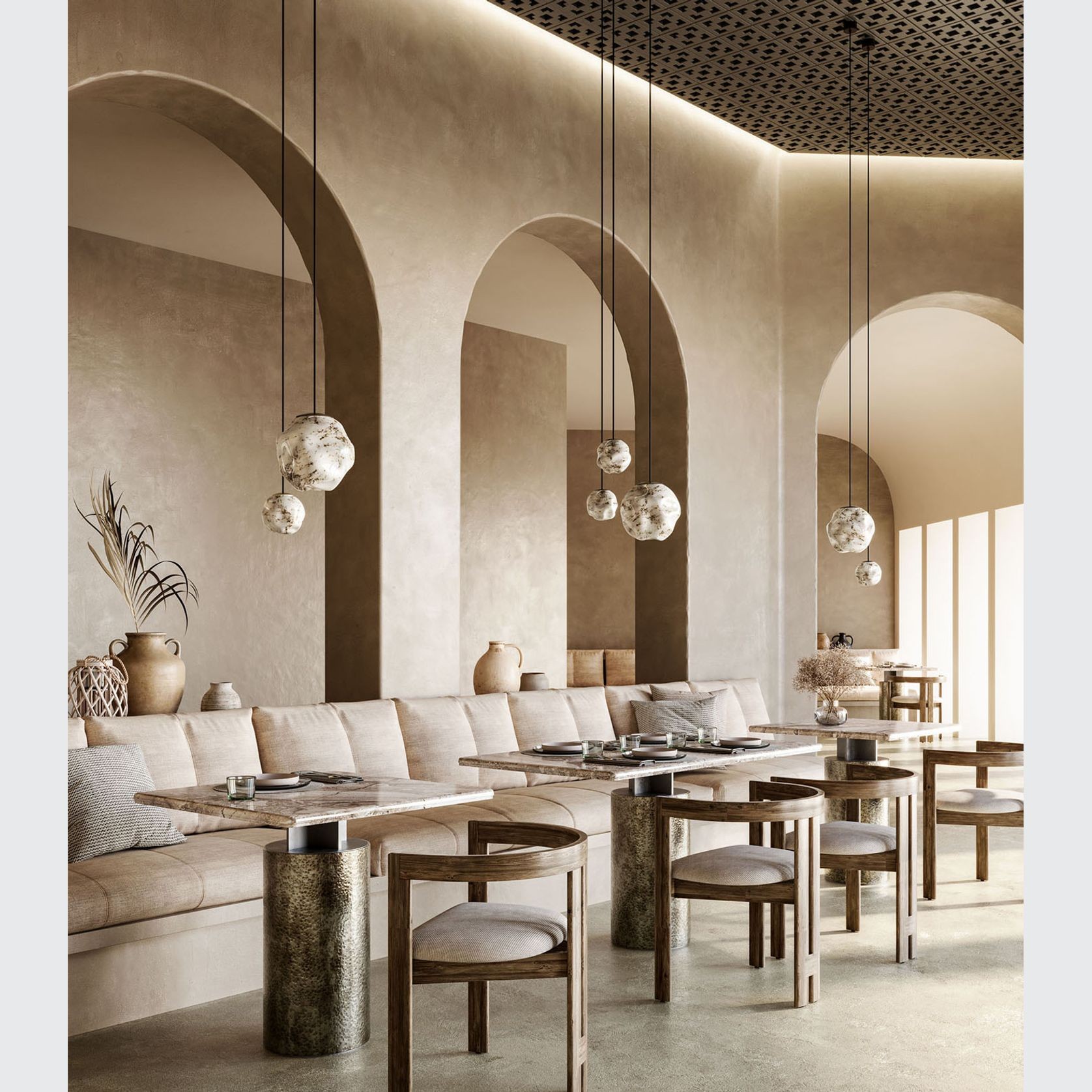 Stone Pendant Light gallery detail image