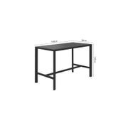 Stratus Outdoor Aluminium Bar Leaner Table gallery detail image