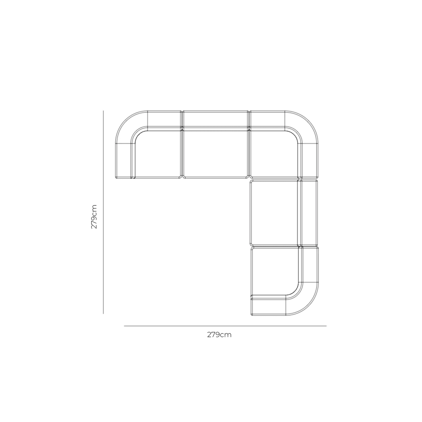 Stretch Corner Sofa - Corduroy Cocoa gallery detail image