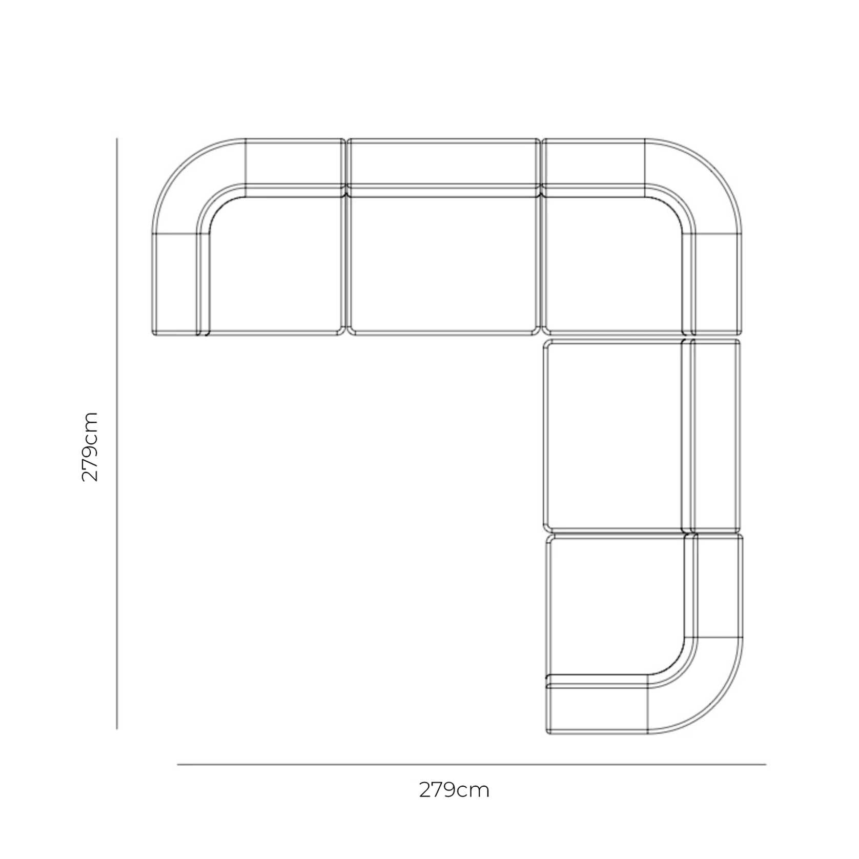 Stretch Corner Sofa - Corduroy Cocoa gallery detail image