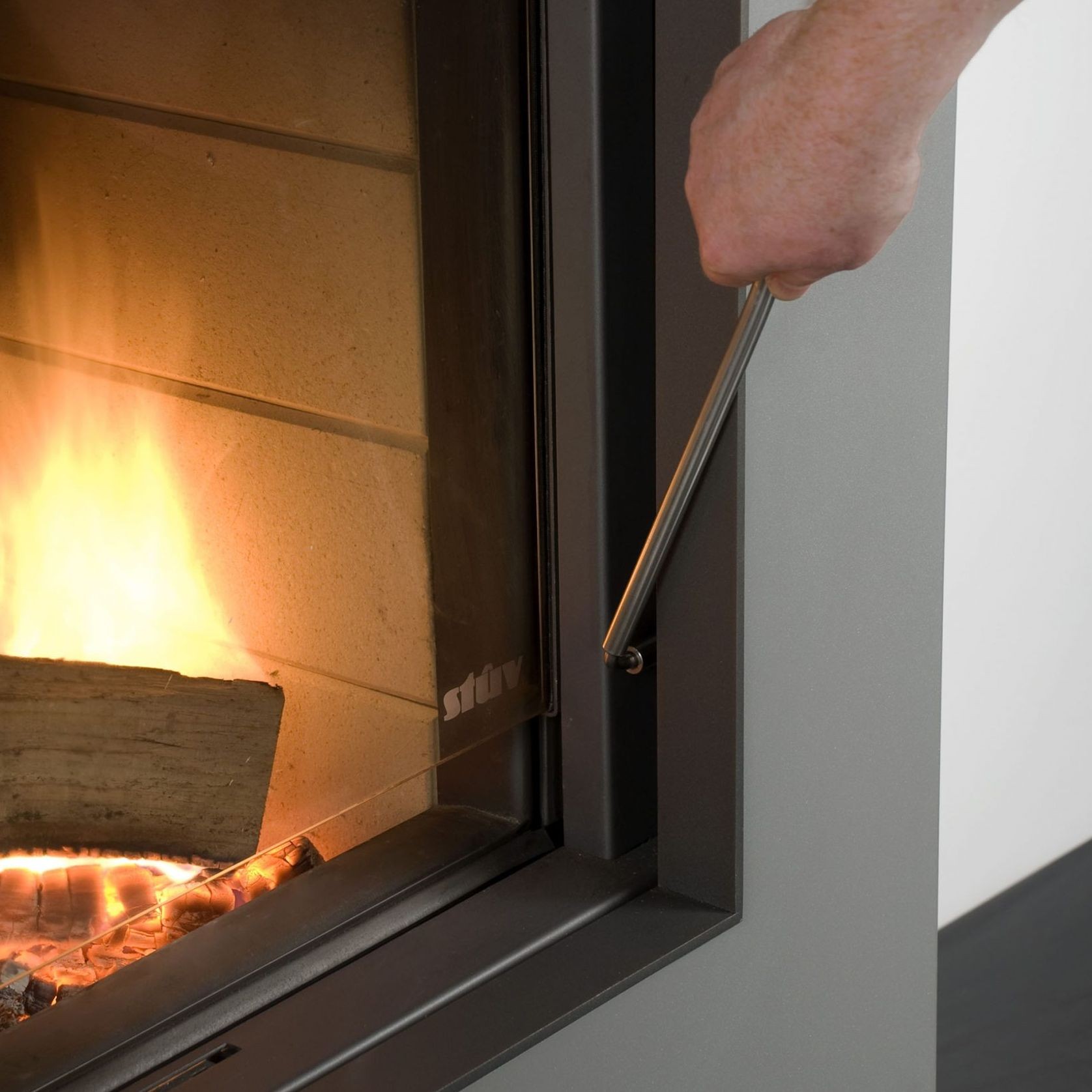 Stuv 21/125 Single Sided Wood Fireplace gallery detail image