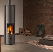 Stuv 30 Compact High Freestanding Wood Fireplace gallery detail image