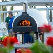 Subito Cotto 100 Refractory Wood Fired Pizza Oven with Stand & Square Flue gallery detail image