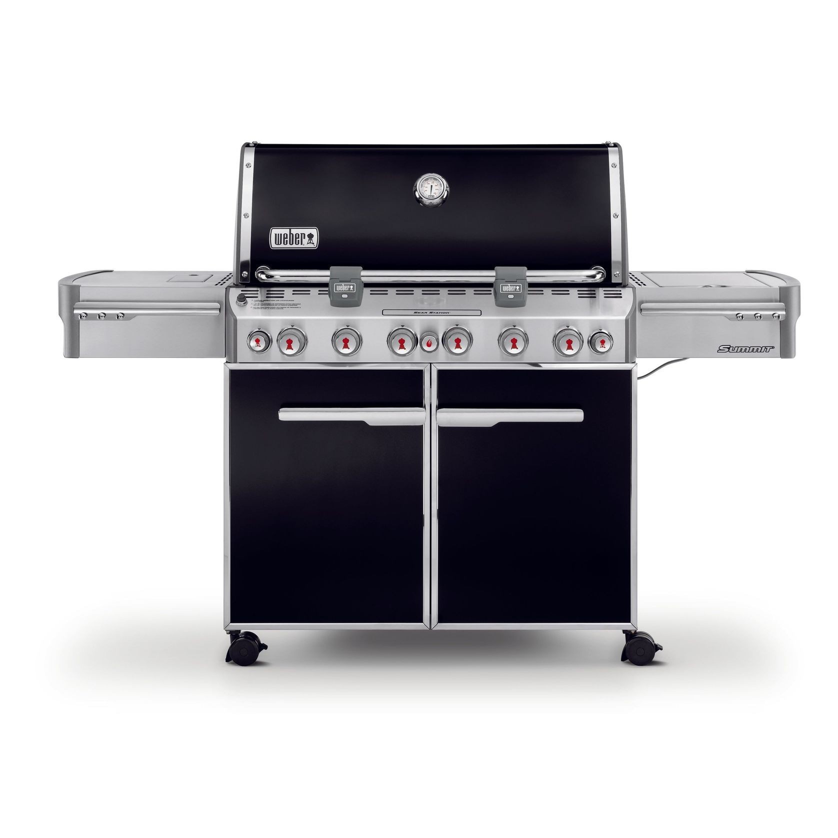 Weber Summit E-670 Grill ULPG Black gallery detail image