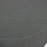 Sunbrella Round Ottoman - Charcoal Tweed gallery detail image