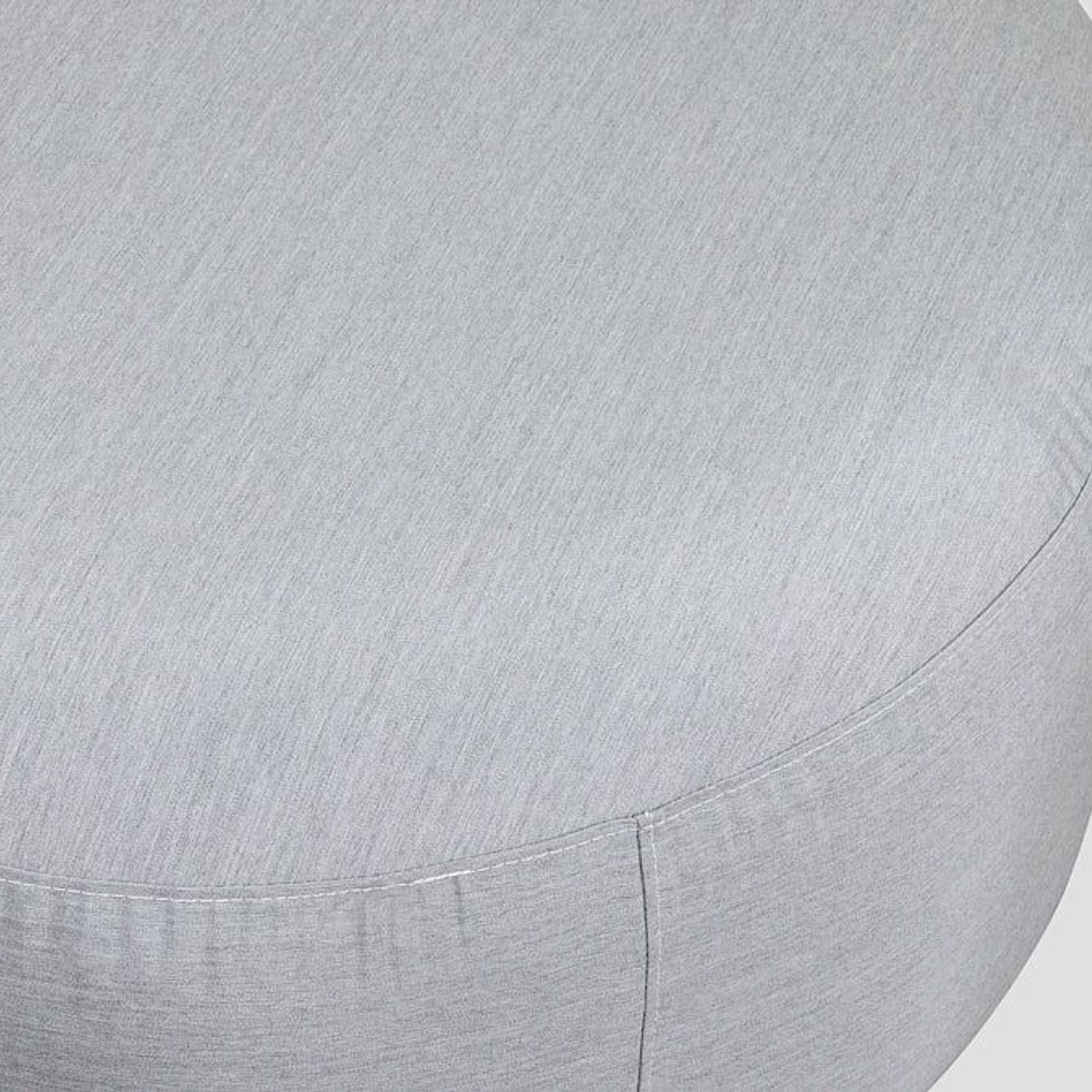 Sunbrella Round Ottoman - Lead Chine gallery detail image