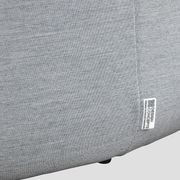 Sunbrella Round Ottoman - Lead Chine gallery detail image